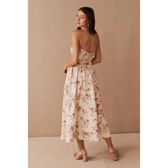 V. Chapman x Anthropologie Valentina English Rose Dress size 14 - Picture 3 of 10